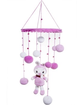 Happy Threads Dolls Design Crochet Wind Chimes for Home 